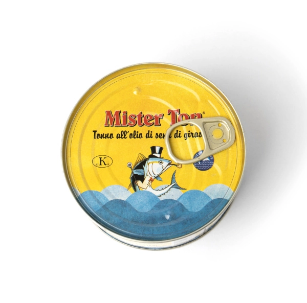 Филе ломтики тунца желтоперого в масле "Mister Ton", 160гр