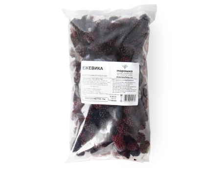 Ежевика замороженная 1 кг. п/п пакет