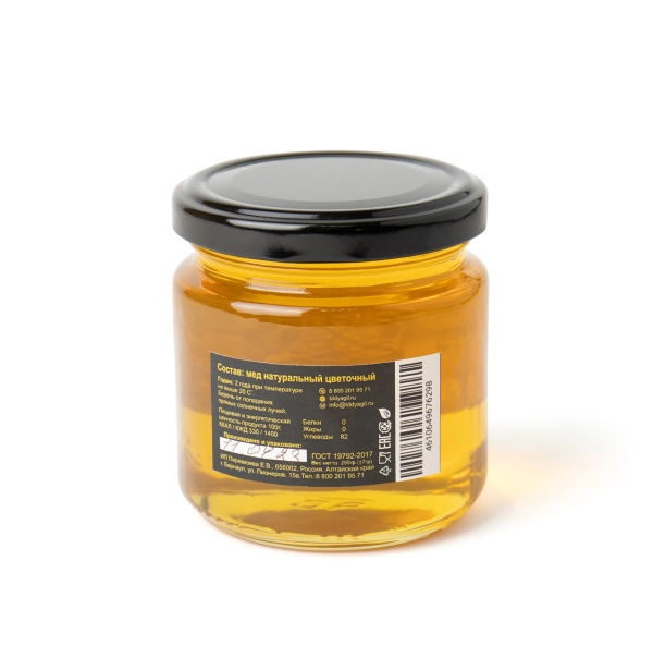 Мёд натуральный "Акациевый", 250 г