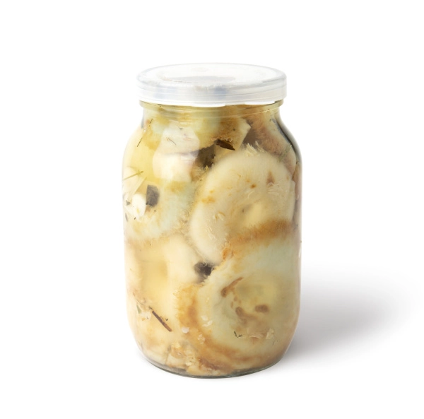 Груздь настоящий солёный, целый, Уральский, 1 л