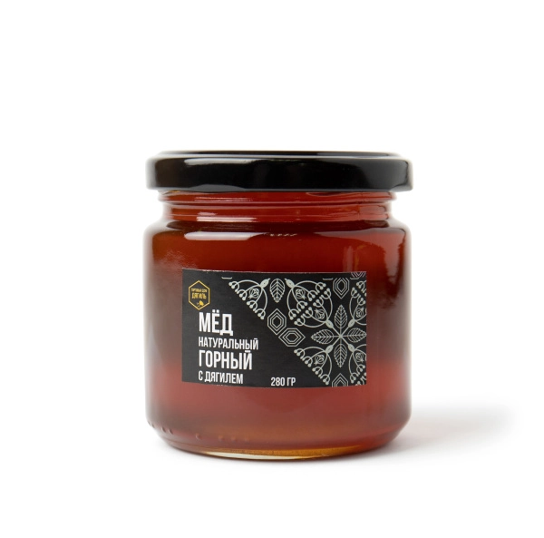 Мёд натуральный "Горный с дягилем", 280 г