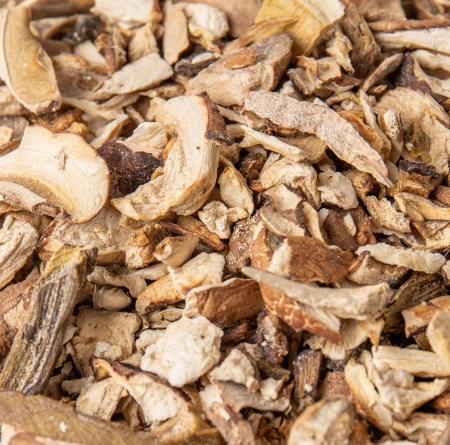 Гриб белый сушеный (крошка) 0,5 кг. коробка