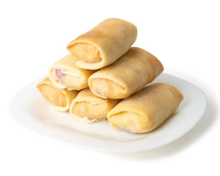 Блинчики ручной лепки с творогом и черной смородиной, 500 г