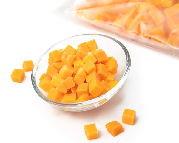 Тыква кубик 1 кг. п/п пакет