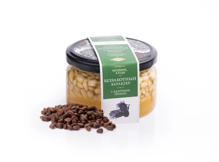 Медовая композиция с кедровым орехом, 250 г