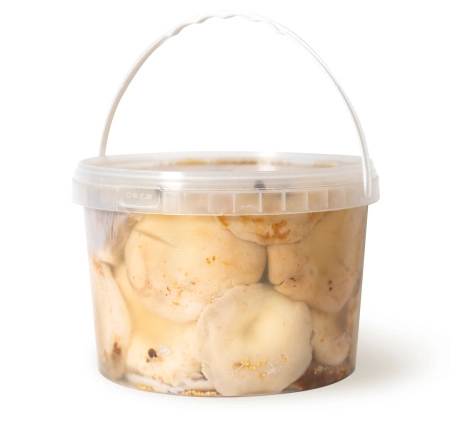 Груздь белый БОРОВОЙ соленый целый, 3,2 л, горячий посол