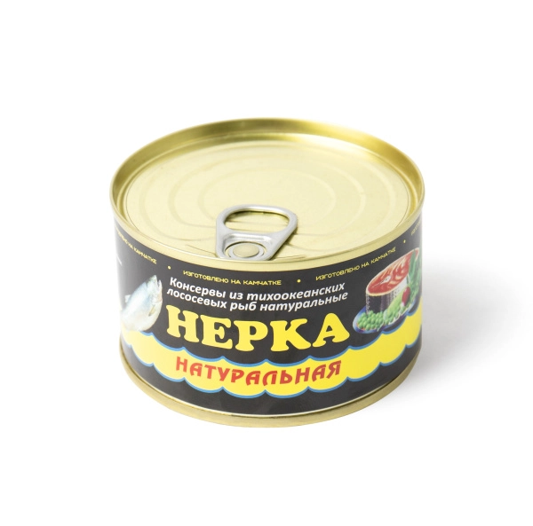 Нерка натуральная "Северпродукт" 220гр
