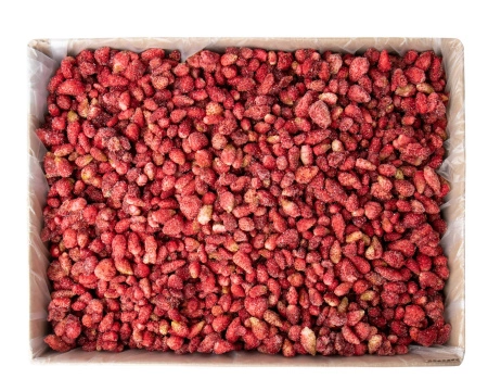 Земляника садовая быстрозамороженная 250 гр. в прозрачной коробочке