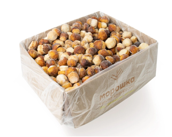 Гриб белый 3-4 см. 5 кг. коробка