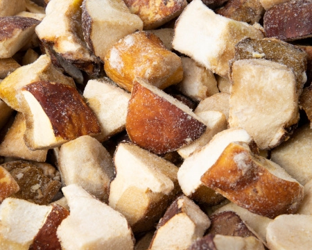 Белый гриб кубик, крупный, 4-8 см, замороженный, 8 кг