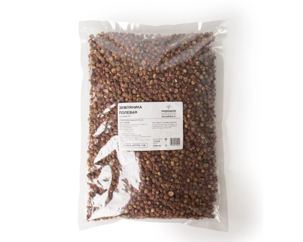 Земляника полевая сушеная (без сахара), 1 кг