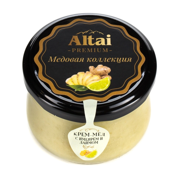 Крем-мед с имбирем и лаймом 250гр