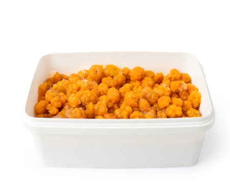 Морошка с сахаром, замороженная, 1 кг