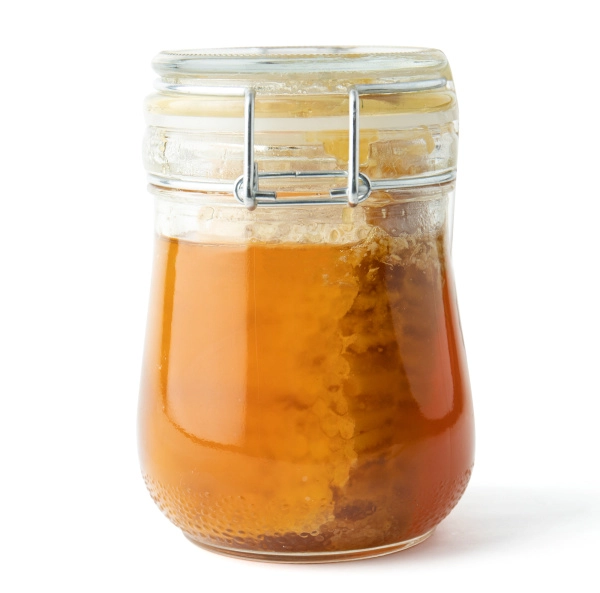 Мёд натуральный Алтайский "Соты в меду", (элитная серия), 600 г