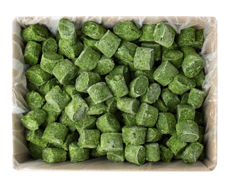 Шпинат резаный быстрозамороженный, 1кг