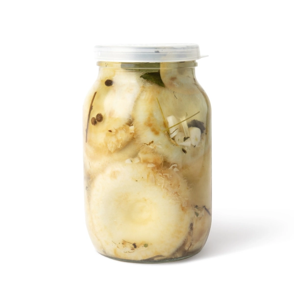 Груздь настоящий солёный, целый, Уральский, 1 л