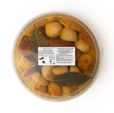 Белый гриб соленый целый 6-9 см, 3,2л