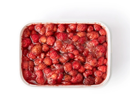 Земляника лесная с сахаром, замороженная, 250 грамм