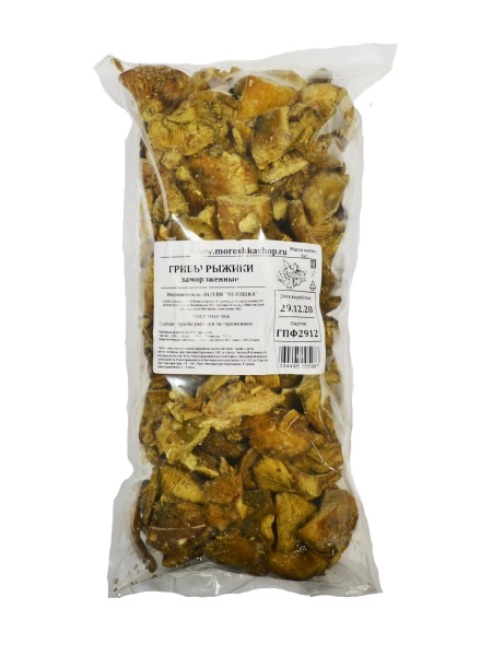 Рыжики замороженные 1кг