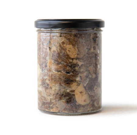 Лесные грибы жареные, сморчки, 0,43 л