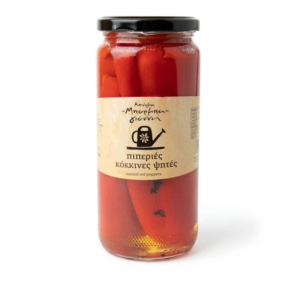 Перец печеный красный, 450 гр