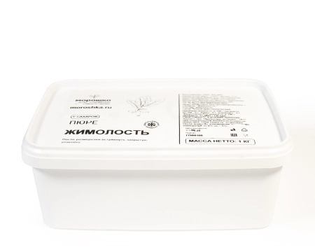 Пюре фруктовое быстрозамороженное "Жимолость", с сахаром, 1 кг