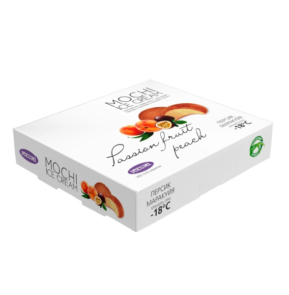 Японское мороженое Mochi (Моджи) Персик-Маракуйя