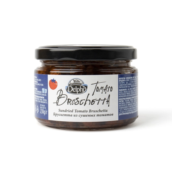 Брускетта из сушеных томатов DELPHI, 230 гр