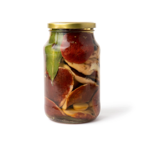 Белый гриб соленый целый Уральский, 1 класс, 1 л