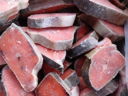 Кета, стейки 