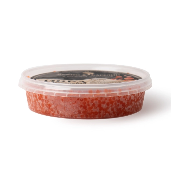 Икра форели зернистая слабосоленая, замороженная, 200 г