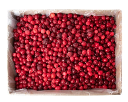 Клюква замороженная садовая, 10 кг коробка