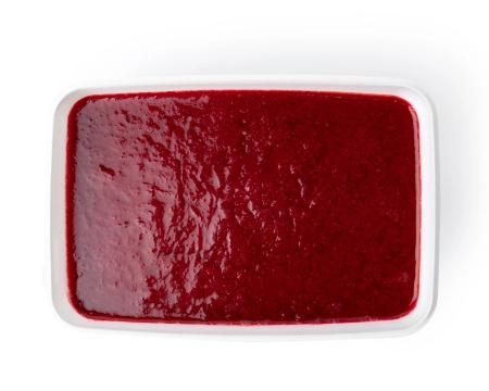 Пюре фруктовое быстрозамороженное "Брусника", с сахаром, 250 г