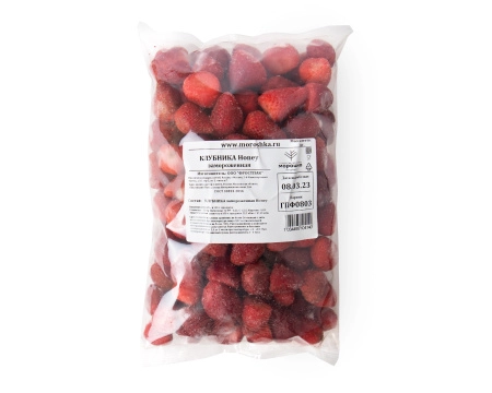 Клубника Honey замороженная 1 кг. п/п пакет