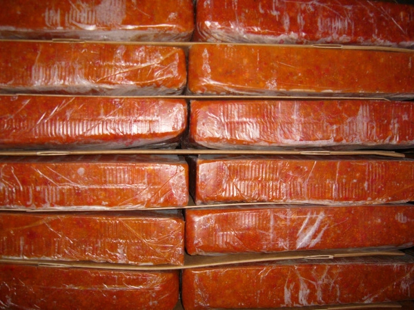 Морошка Брикет замороженная 20 кг.