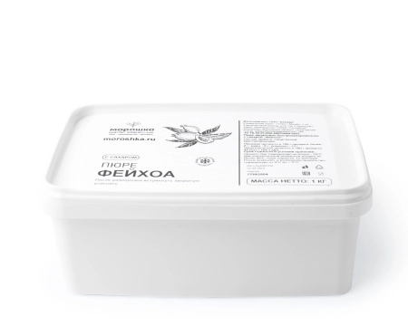 Пюре фруктовое быстрозамороженное "Фейхоа", с сахаром, 1 кг