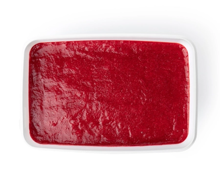 Пюре фруктовое быстрозамороженное "Клюква", с сахаром, 250 грамм