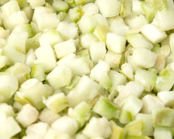 Кабачок кубик 1 кг. п/п пакет