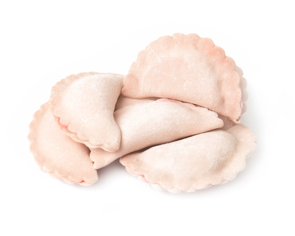 Вареники ручной лепки с творогом и вишней, 500 г