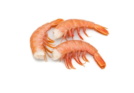Креветки "Лангустины" без головы 30/50, 1 кг
