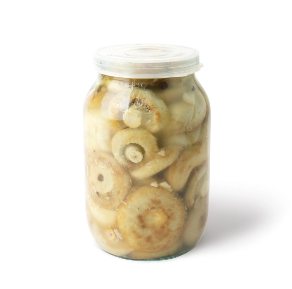 Груздь настоящий солёный, целый, Экстра, Уральский, 1 л