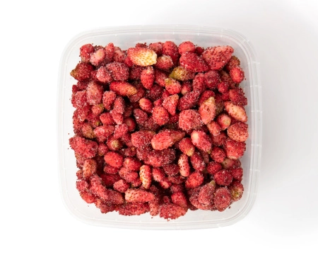 Земляника садовая быстрозамороженная 250 гр. в прозрачной коробочке