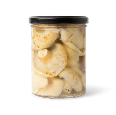 Груздь белый БОРОВОЙ соленый Экстра 0,43 л, горячий посол