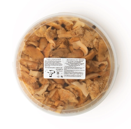 Рыжик солёный резаный, 3,2л