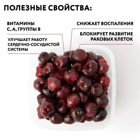 Черешня без косточки замороженная 1 кг