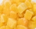 Персик кубик замороженный 10 кг. коробка