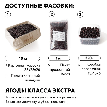 Смородина черная замороженная 10 кг. коробка