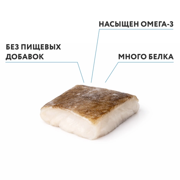 Камбала, филе на коже