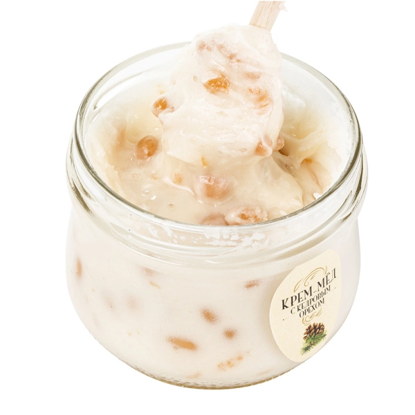 Крем-мед с кедровым орехом 250гр