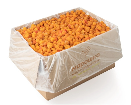 Морошка ЭКСТРА быстрозамороженная, коробка 10 кг